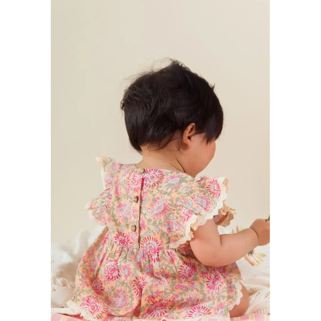 Lena Romper Yellow Capri Cove>Louise Misha Clearance