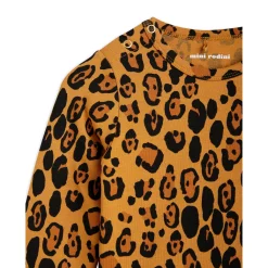 Leopard Långärmad Body Beige><noscript><img width=