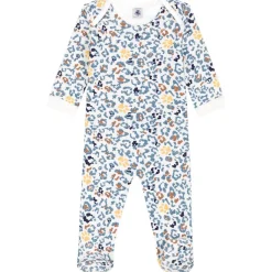 Leopardmönstrad Sparkdräkt Gräddvit>Petit Bateau Outlet