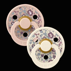 Liberty Colour Eloise 2-pack Symmetriska Latexnappar Blush Mix>BIBS Outlet