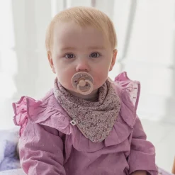Liberty Eloise Bandana Haklapp Ivory>BIBS Outlet