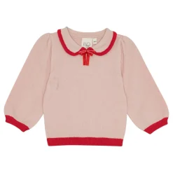 Lily Ulltröja Warm Pink>Flöss Outlet