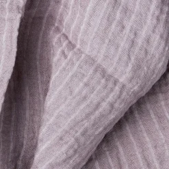 Linnefilt Dusty Pink/Ivory Stripe><noscript><img width=