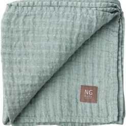 Linnefilt Sage Green/Ivory Stripe>NG Baby Outlet