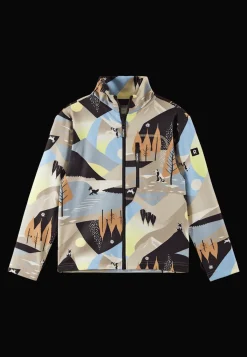 Lisisti Mjuk Jersey Tröja Med Hel Dragkedja Earthy Beige>Reima Outlet