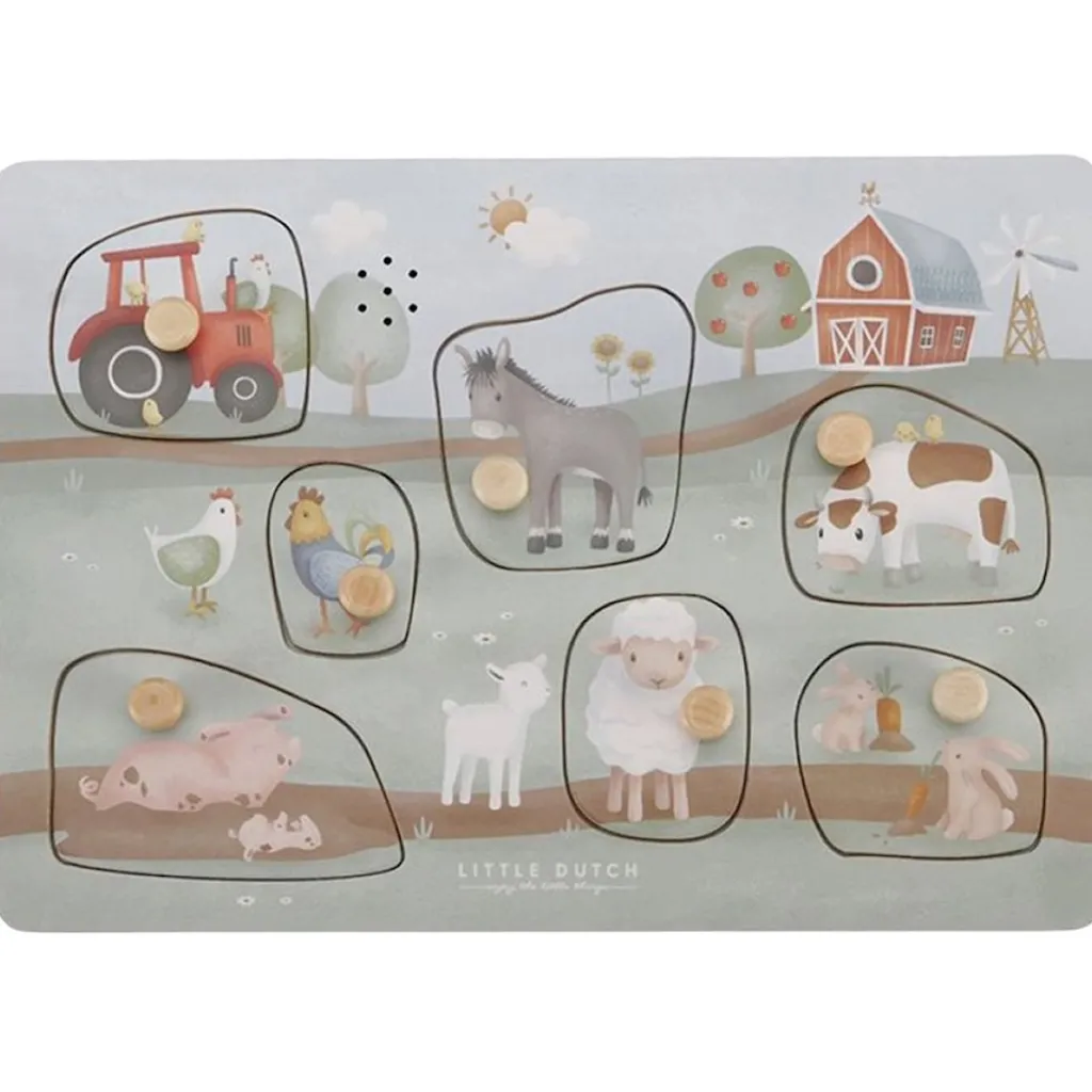 Little Farm FSC Pussel Med Ljud>Little Dutch Discount