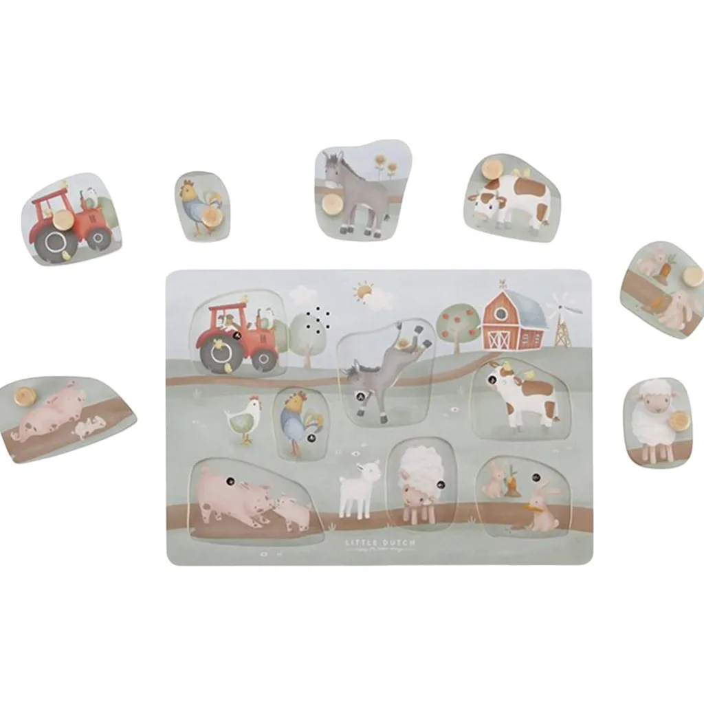 Little Farm FSC Pussel Med Ljud>Little Dutch Discount