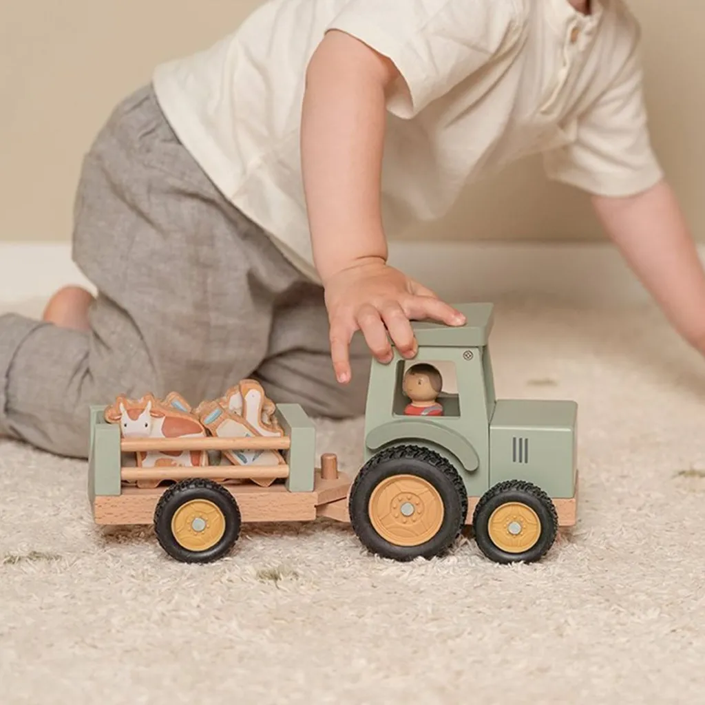 Little Farm FSC Traktor Med Släp>Little Dutch Sale