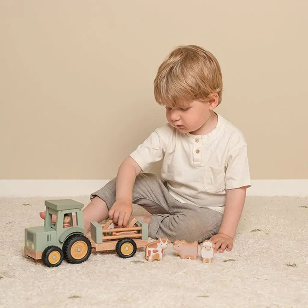 Little Farm FSC Traktor Med Släp>Little Dutch Sale