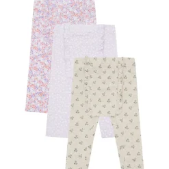 Liva 3-pack Leggings Wheat Melange>Hust&Claire New