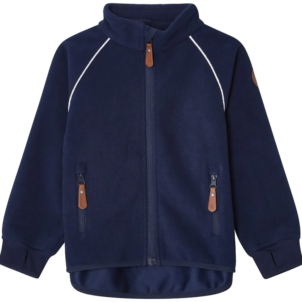 Livigno Vindfleecejacka Navy>Kuling
