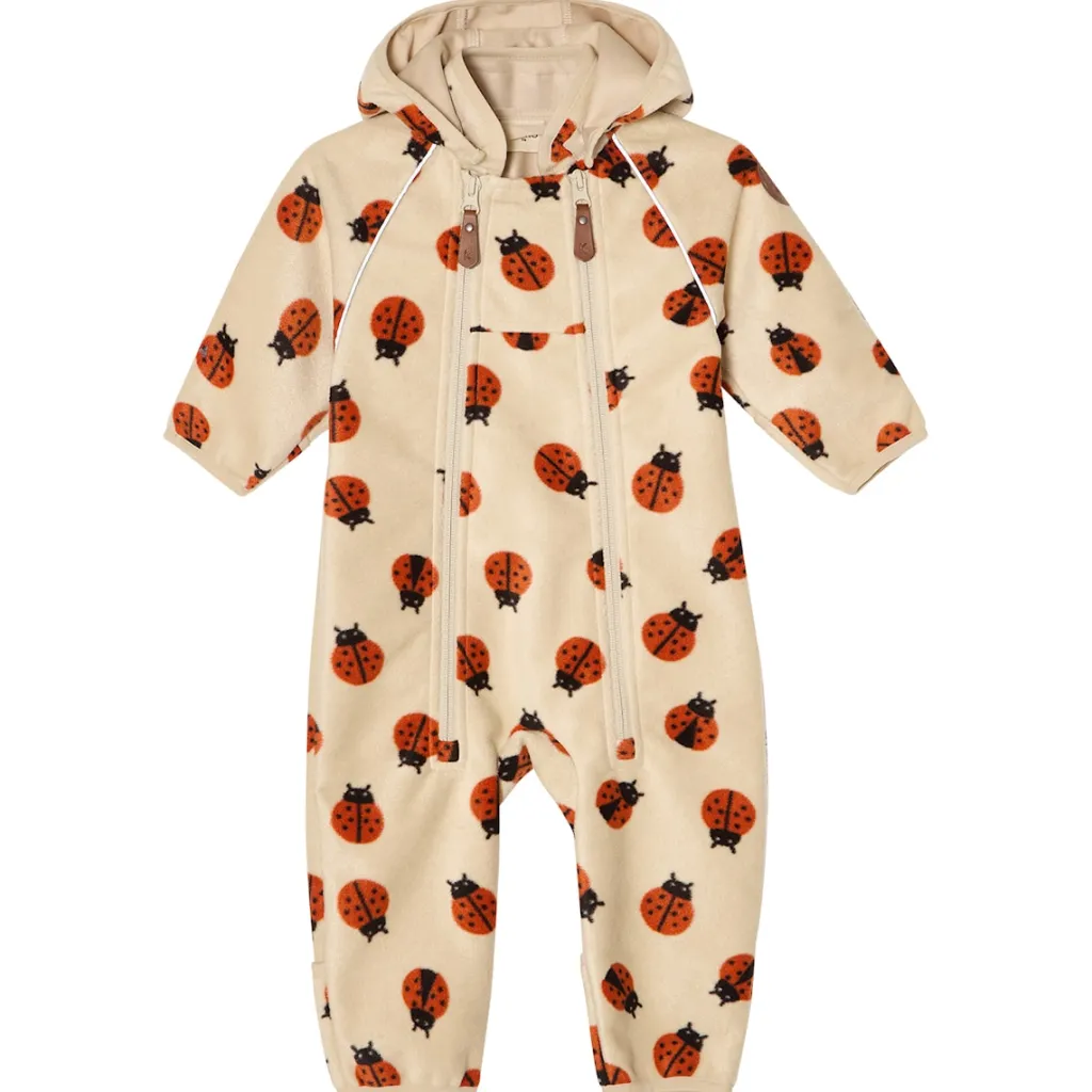 Livigno Vindfleeceoverall Ladybug>Kuling