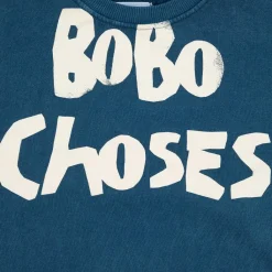 Lång sweatshirt Midnight Blue>Bobo Choses Discount