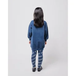 Lång sweatshirt Midnight Blue><noscript><img width=