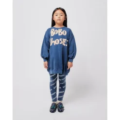 Lång sweatshirt Midnight Blue><noscript><img width=