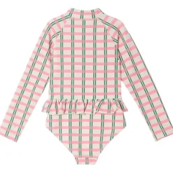Långärmad Baddräkt Check Carnation><noscript><img width=