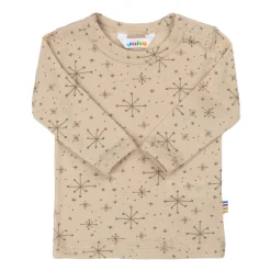 Långärmad Blus I Ull Beige>Joha Discount