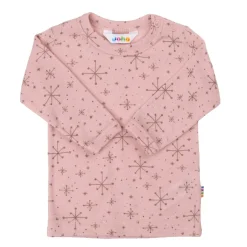 Långärmad Blus I Ull Rosa>Joha Outlet