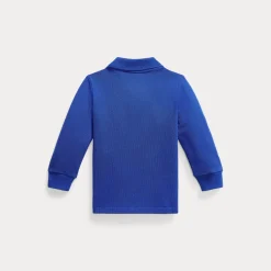 Långärmad Polo Classic Azure>Ralph Lauren Outlet