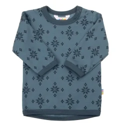 Långärmad Topp I Ull Blue>Joha Discount