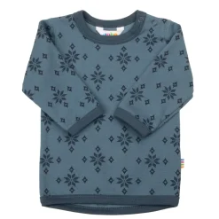 Långärmad Topp I Ull Blue>Joha Discount
