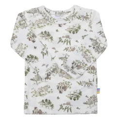 Långärmad Topp I Ull Off White>Joha Outlet