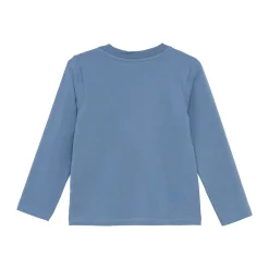 Långärmad T-shirt China Blue>Minymo Hot