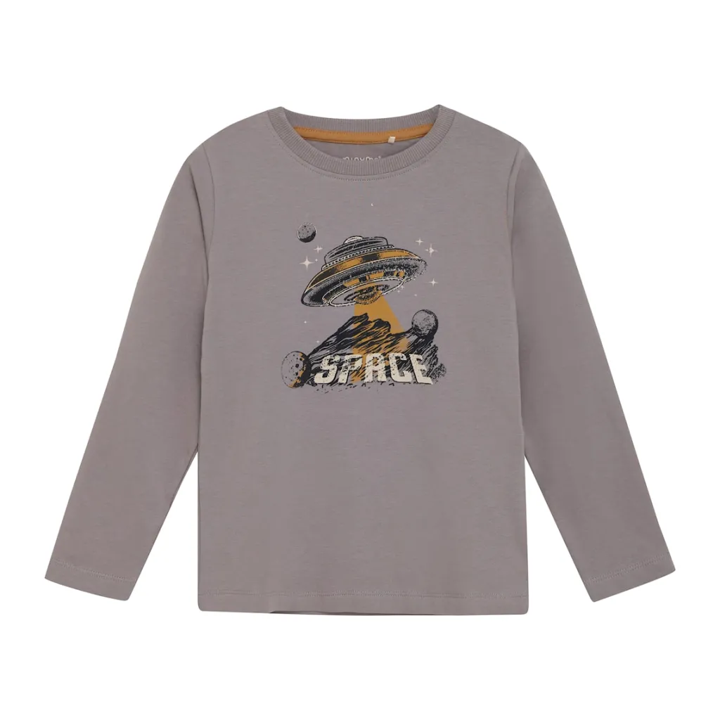 Långärmad T-shirt Cloudburst>Minymo New