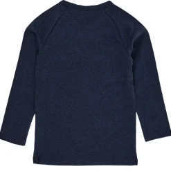Långärmad T-shirt Marinblå Melange>Copenhagen Colors New