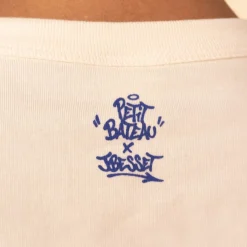 Långärmad T-shirt Med Tryck Gräddvit><noscript><img width=