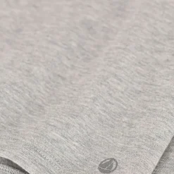 Långärmad T-shirt Med Volangkrage Grå Melange>Petit Bateau Clearance
