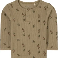 Långärmad T-shirt Olive>Fixoni Discount