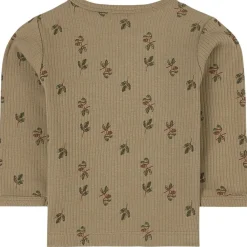 Långärmad T-shirt Olive>Fixoni Discount