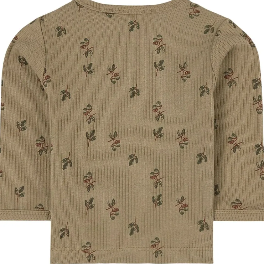 Långärmad T-shirt Olive>Fixoni Discount