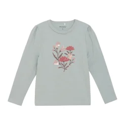 Långärmad T-shirt Puritan Gray>Minymo Clearance