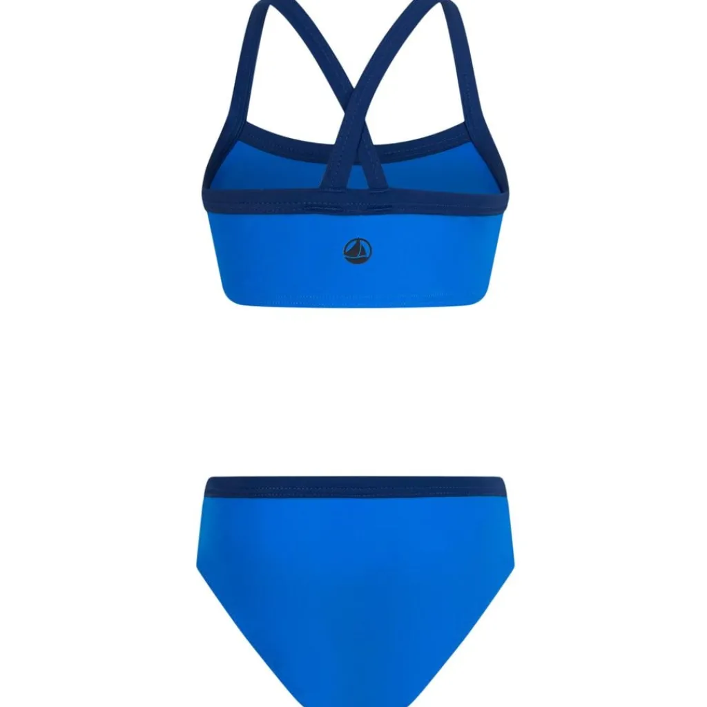 Logo Bikini Blå>Petit Bateau New