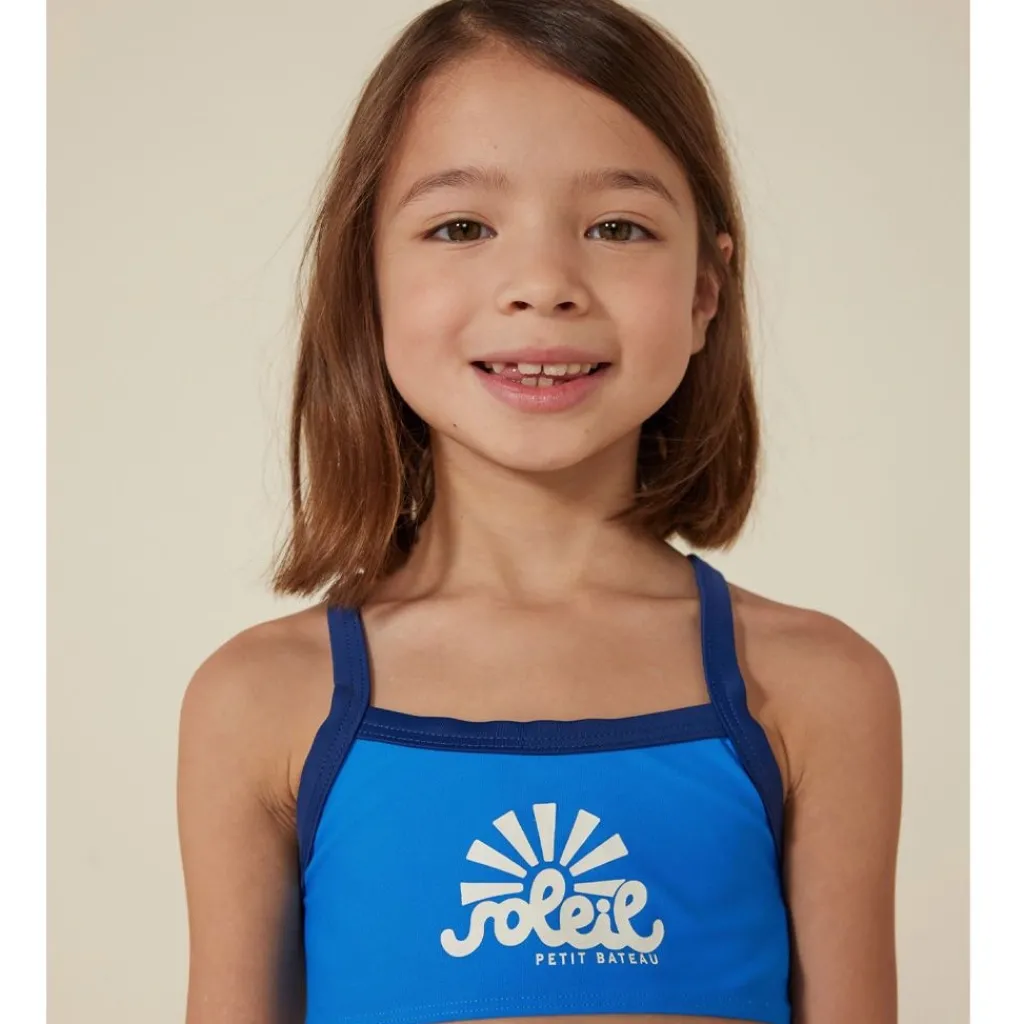 Logo Bikini Blå>Petit Bateau New
