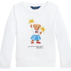 Logo Tröja Vit>Ralph Lauren Hot