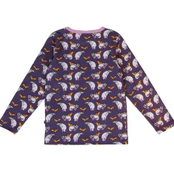Long-sleeved top with badger and squirrel Loganberry><noscript><img width=