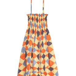 L'orangerie Strap-klänning Light Yellow>True Artist Sale