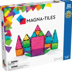 Clear Colours 32 Delar>Magna-Tiles Clearance
