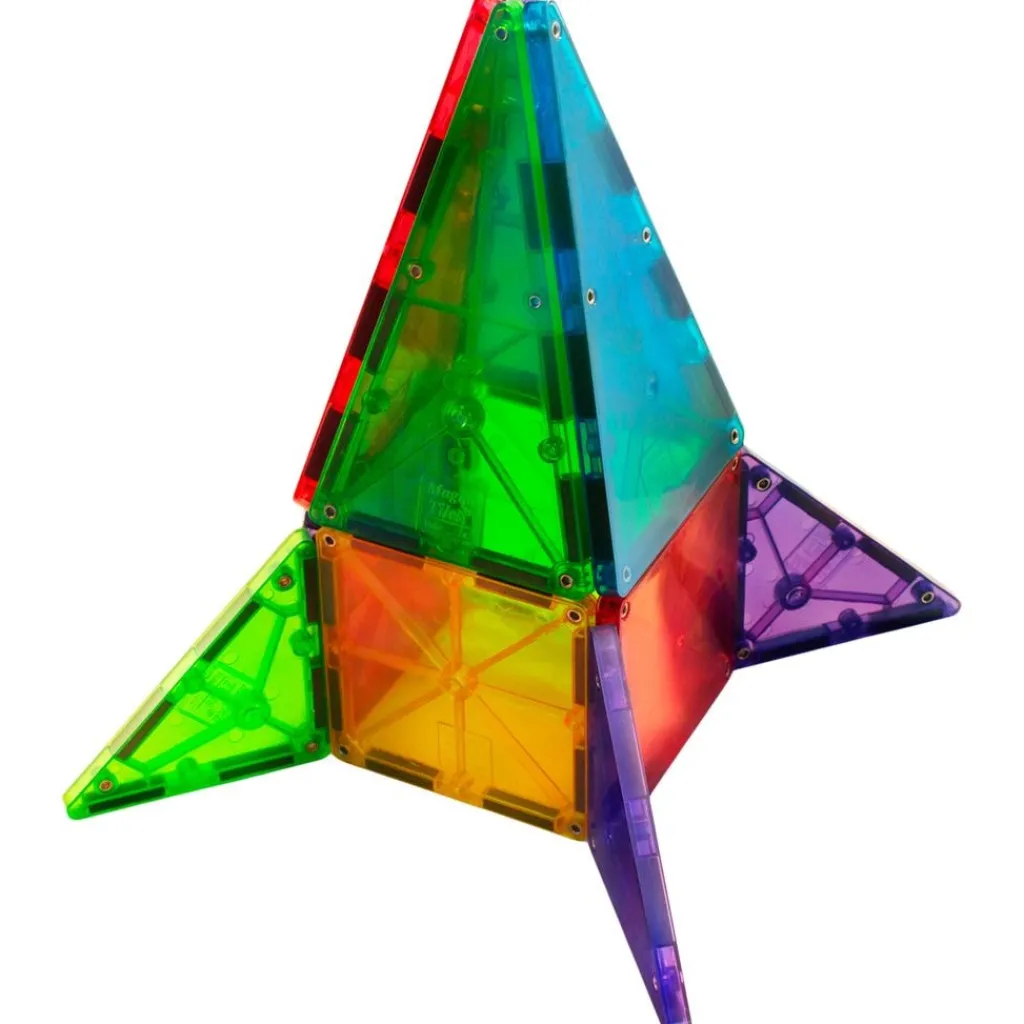 Clear Colours 32 Delar>Magna-Tiles Clearance