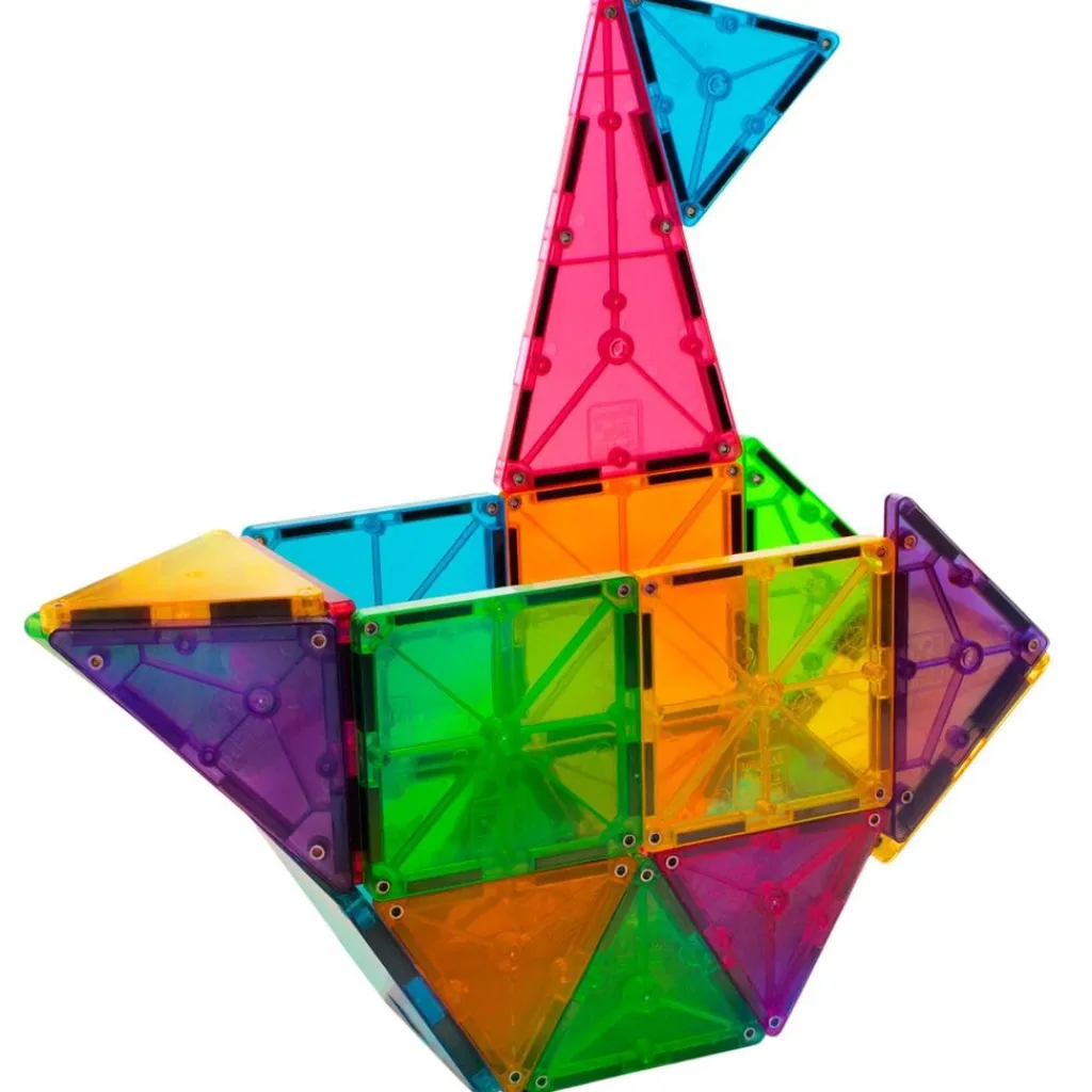 Clear Colours 32 Delar>Magna-Tiles Clearance