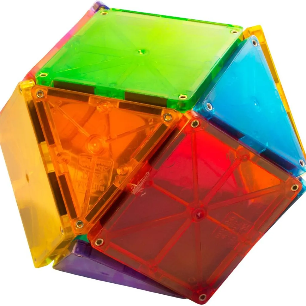 Clear Colours 32 Delar>Magna-Tiles Clearance