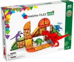 Dino World 40 Pcs Set>Magna-Tiles Online
