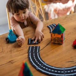 XTRAS : Roads Byggklossar 12 St Set (6/ctn) Multi>Magna-Tiles Outlet