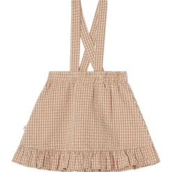 Maja Rutig Kjol Med Hängslen Carrot>Buddy & Hope Discount