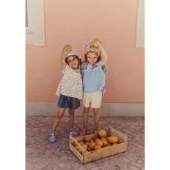 Mala Blus Light Blue>Louise Misha Clearance