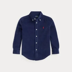 Manchesterskjorta Newport Navy>Ralph Lauren Clearance