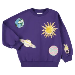 Marika Sweatshirt Sparkle Space>Molo Discount